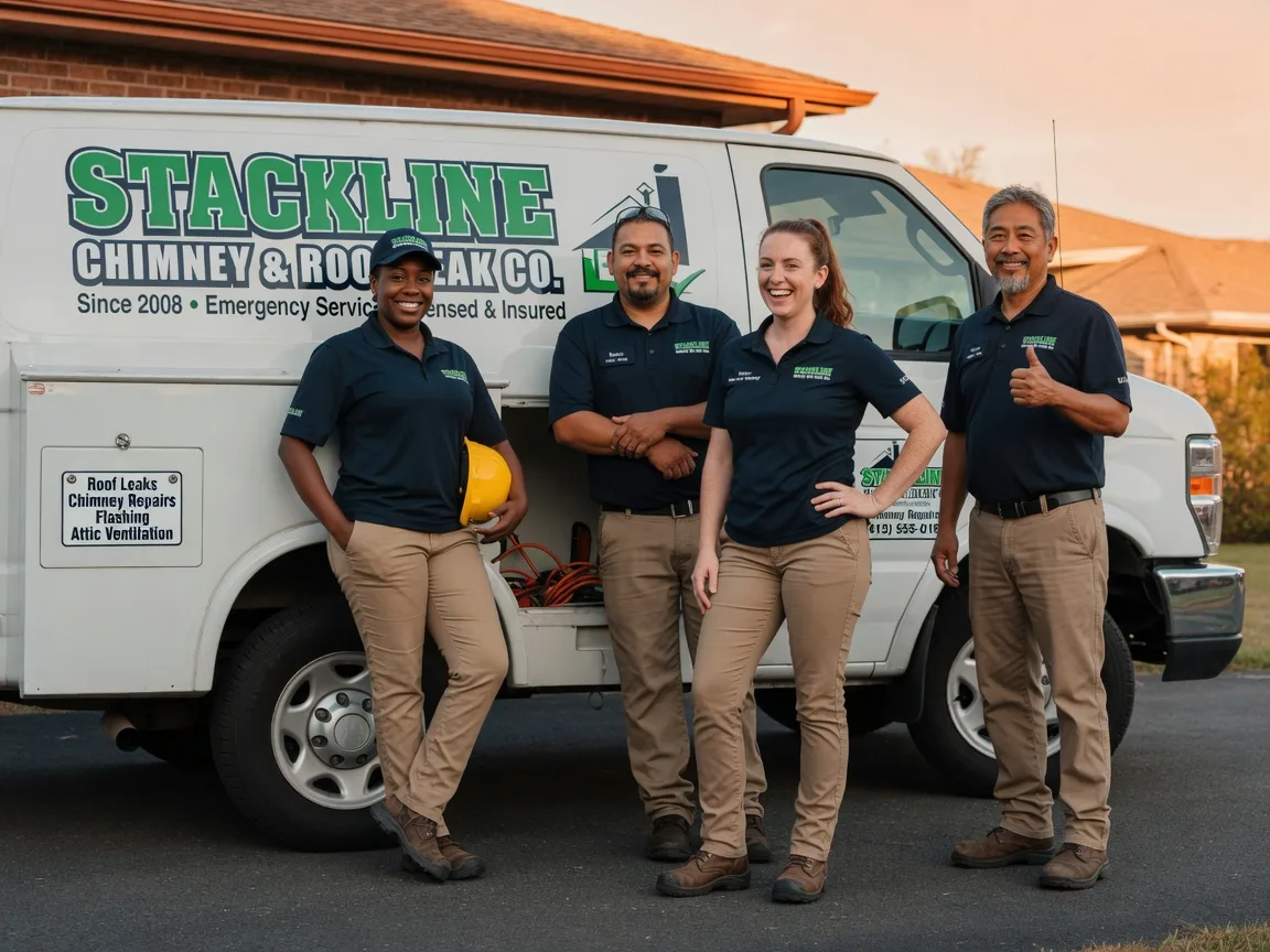 Chimney flashing repair company in Crawfordsville, OR